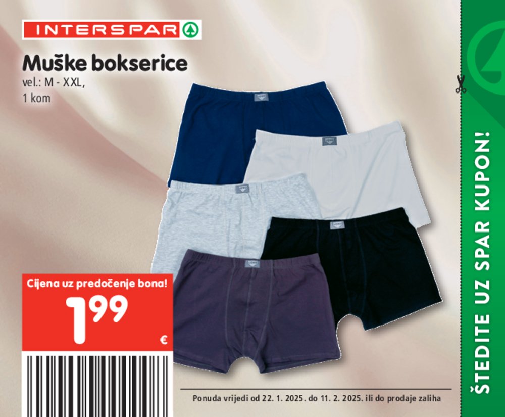 INTERSPAR katalog bonova 22.01.-11.02.2025.