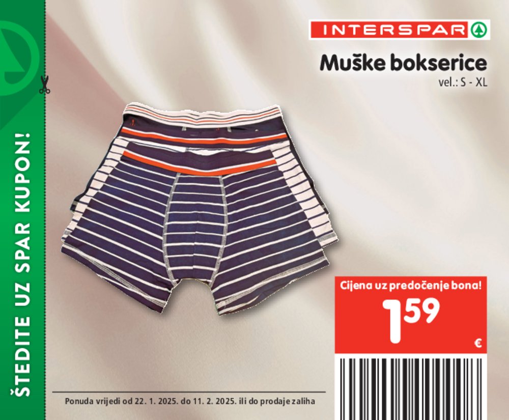 INTERSPAR katalog bonova 22.01.-11.02.2025.