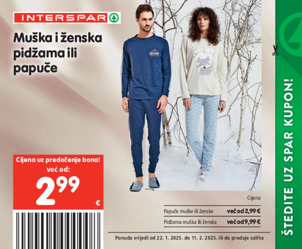 INTERSPAR katalog bonova 22.01.-11.02.2025.