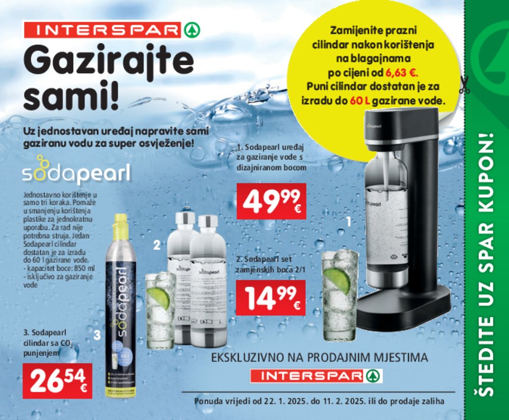 INTERSPAR katalog bonova 22.01.-11.02.2025.