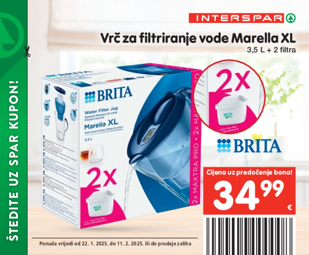 INTERSPAR katalog bonova 22.01.-11.02.2025.