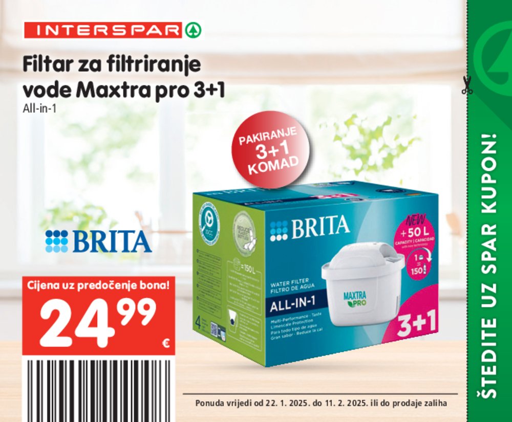 INTERSPAR katalog bonova 22.01.-11.02.2025.