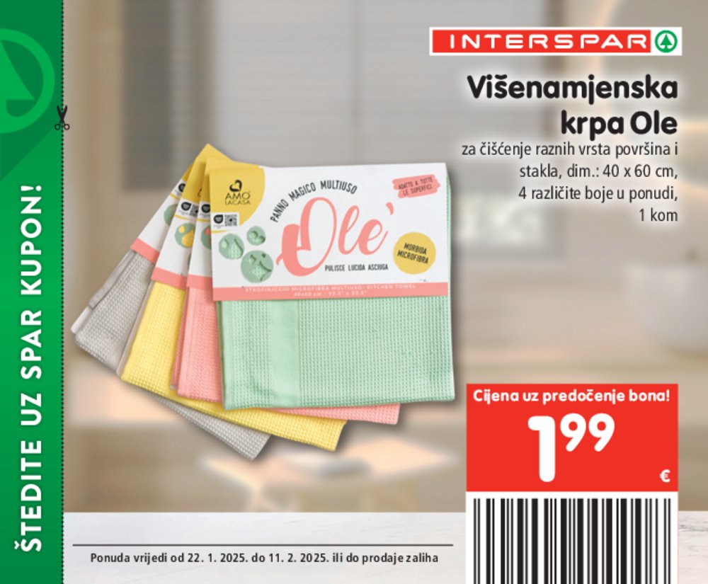 INTERSPAR katalog bonova 22.01.-11.02.2025.