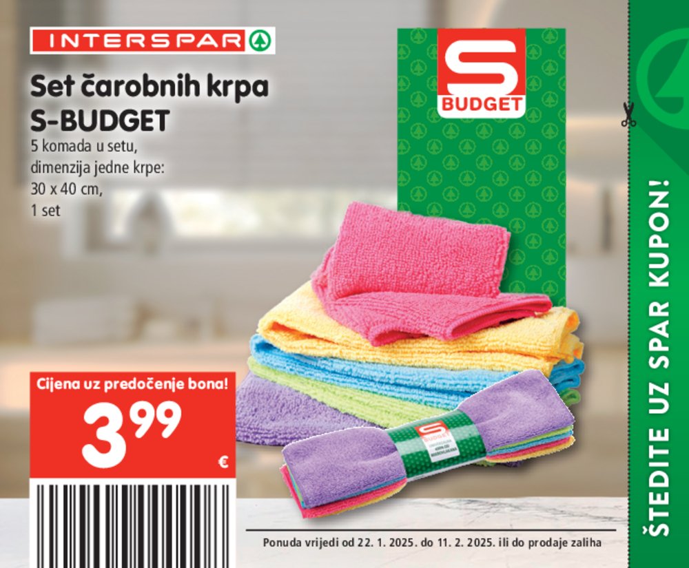 INTERSPAR katalog bonova 22.01.-11.02.2025.