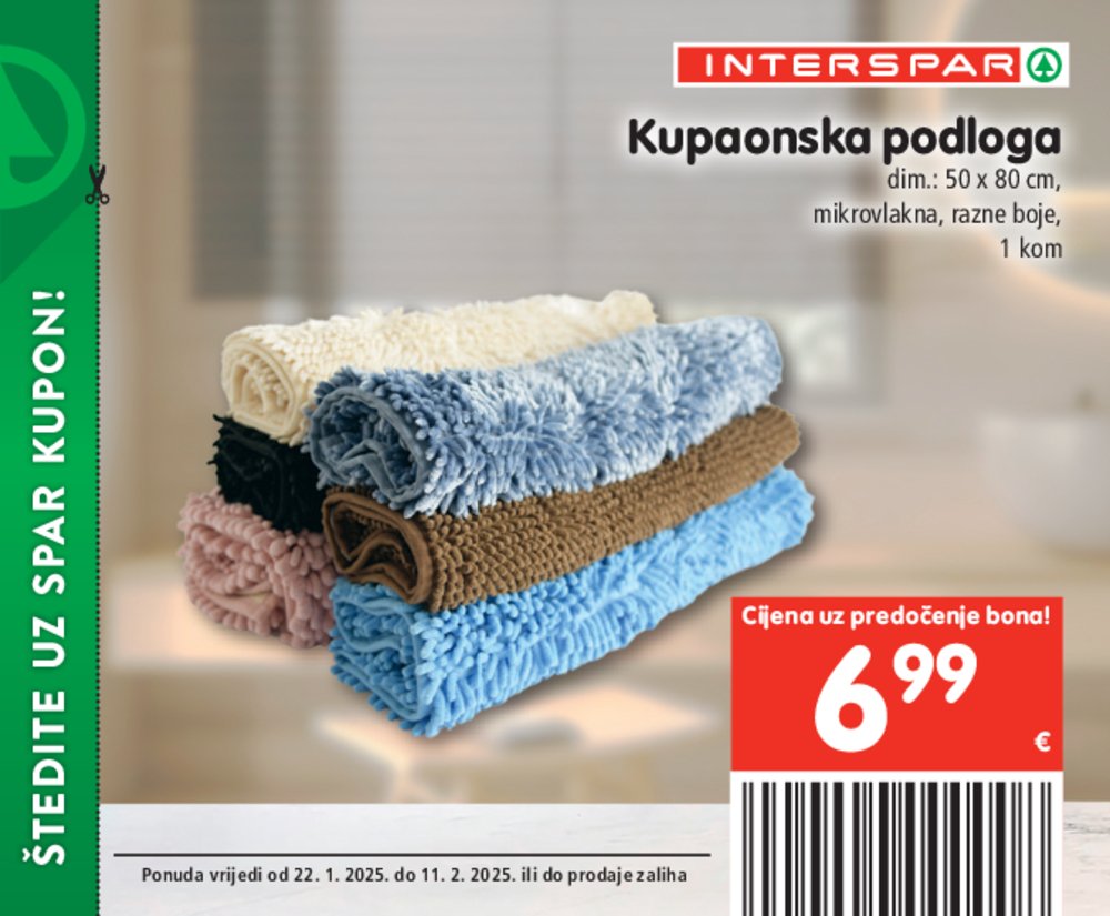 INTERSPAR katalog bonova 22.01.-11.02.2025.