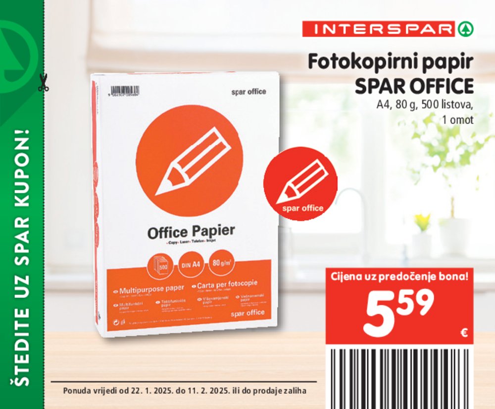 INTERSPAR katalog bonova 22.01.-11.02.2025.