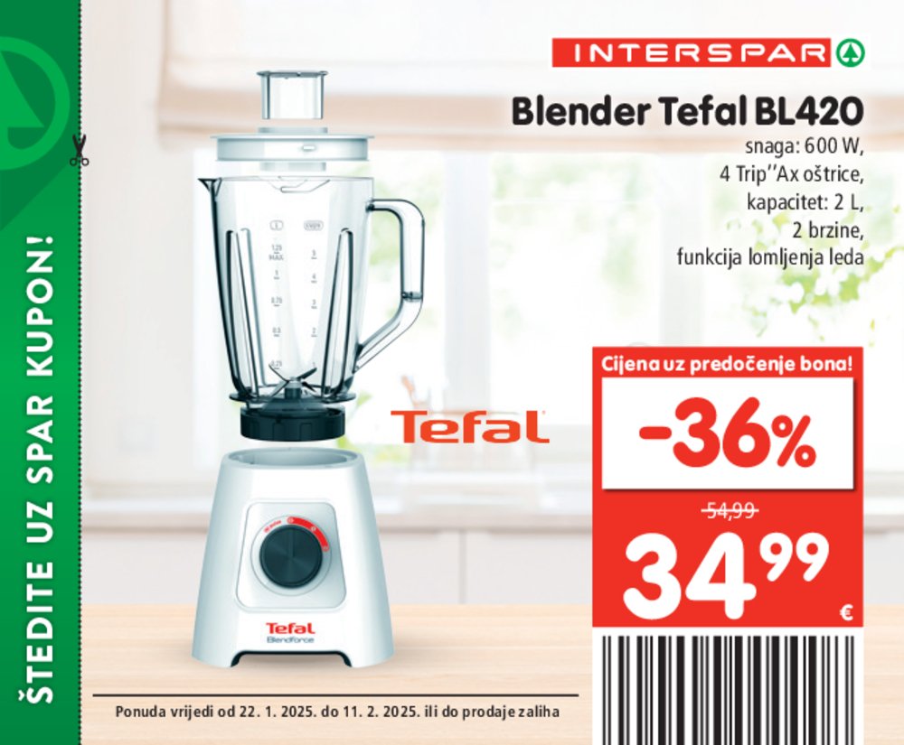 INTERSPAR katalog bonova 22.01.-11.02.2025.