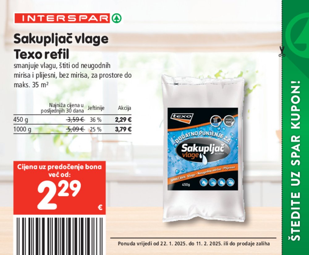 INTERSPAR katalog bonova 22.01.-11.02.2025.