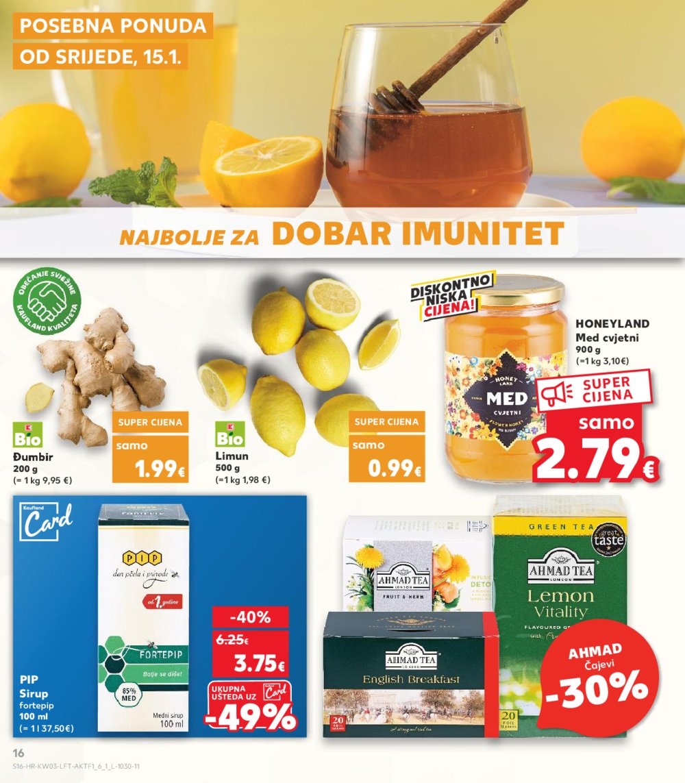 Kaufland katalog Akcija 15.01.-21.01.2025. Odabrane poslovnice