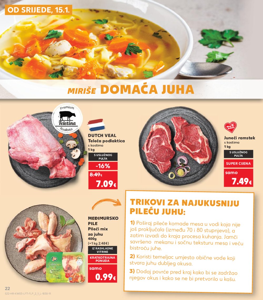 Kaufland katalog Akcija 15.01.-21.01.2025. Odabrane poslovnice