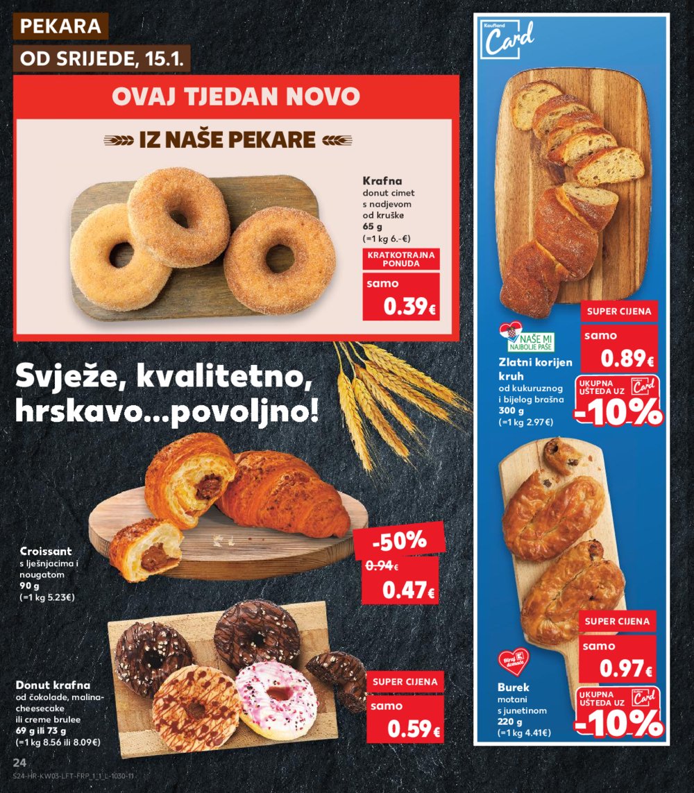 Kaufland katalog Akcija 15.01.-21.01.2025. Odabrane poslovnice