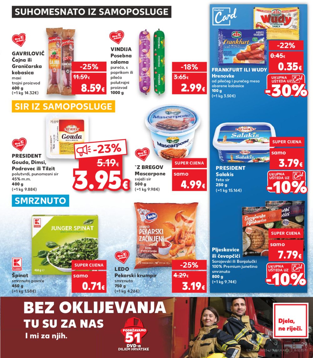 Kaufland katalog Akcija 15.01.-21.01.2025. Odabrane poslovnice