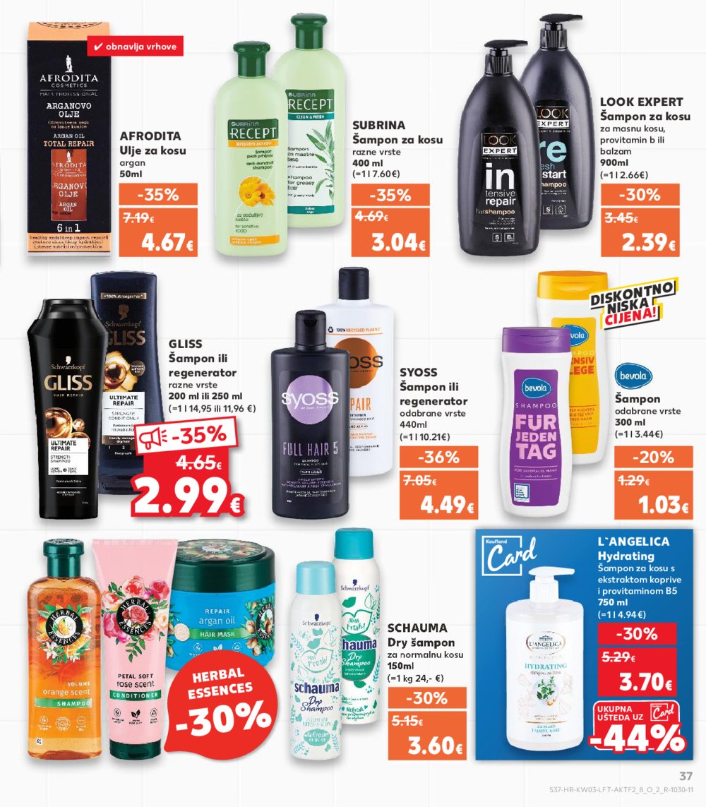 Kaufland katalog Akcija 15.01.-21.01.2025. Odabrane poslovnice