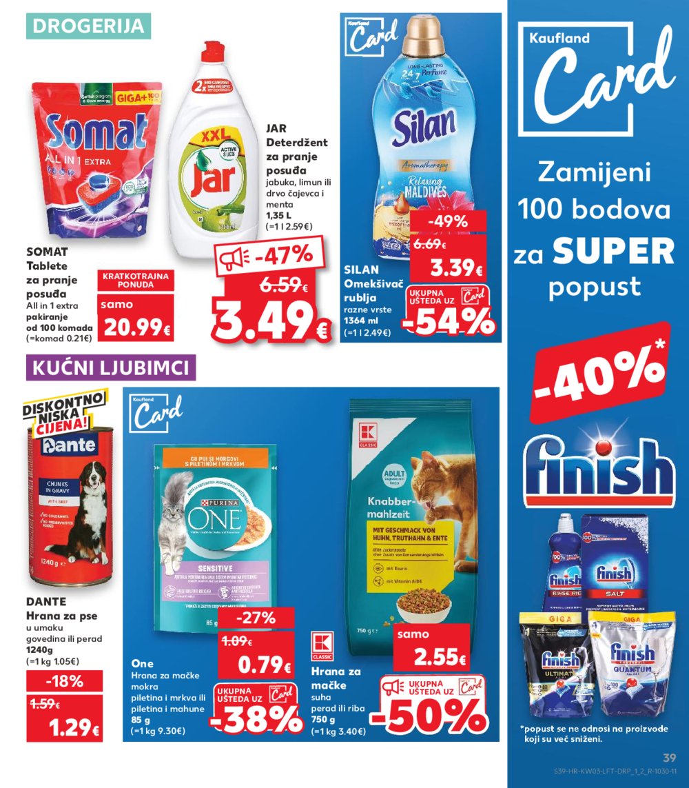 Kaufland katalog Akcija 15.01.-21.01.2025. Odabrane poslovnice