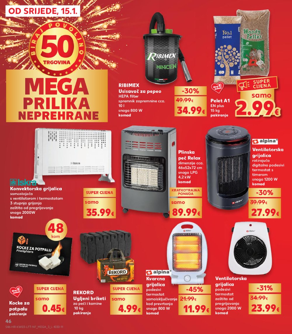 Kaufland katalog Akcija 15.01.-21.01.2025. Odabrane poslovnice