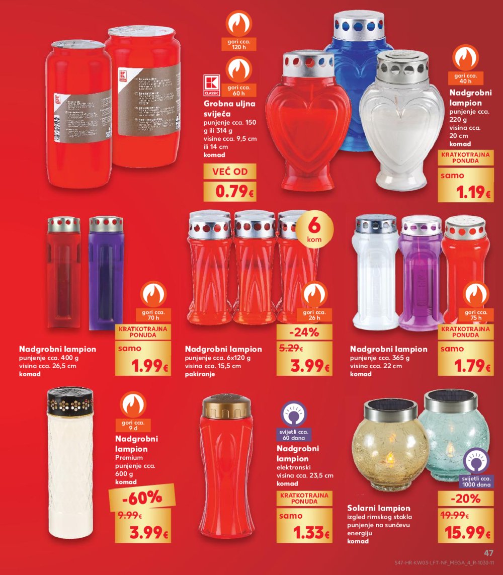 Kaufland katalog Akcija 15.01.-21.01.2025. Odabrane poslovnice