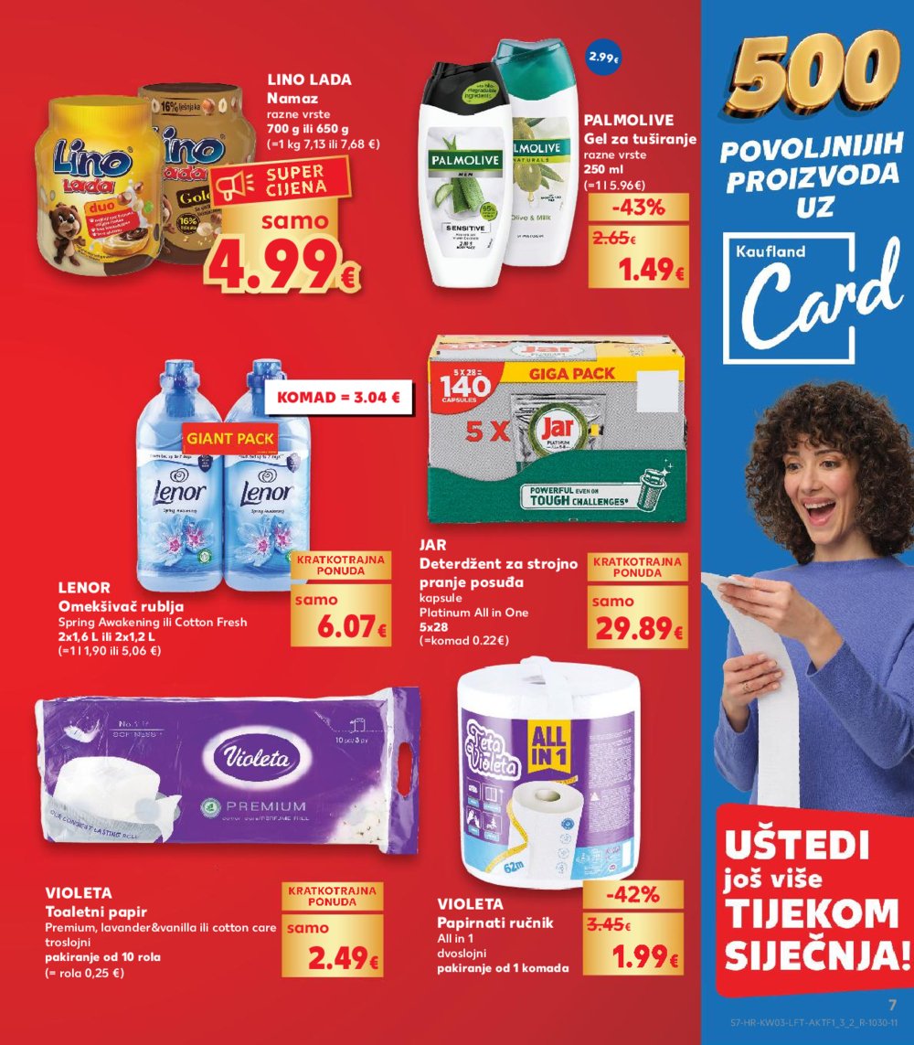 Kaufland katalog Akcija 15.01.-21.01.2025. Odabrane poslovnice