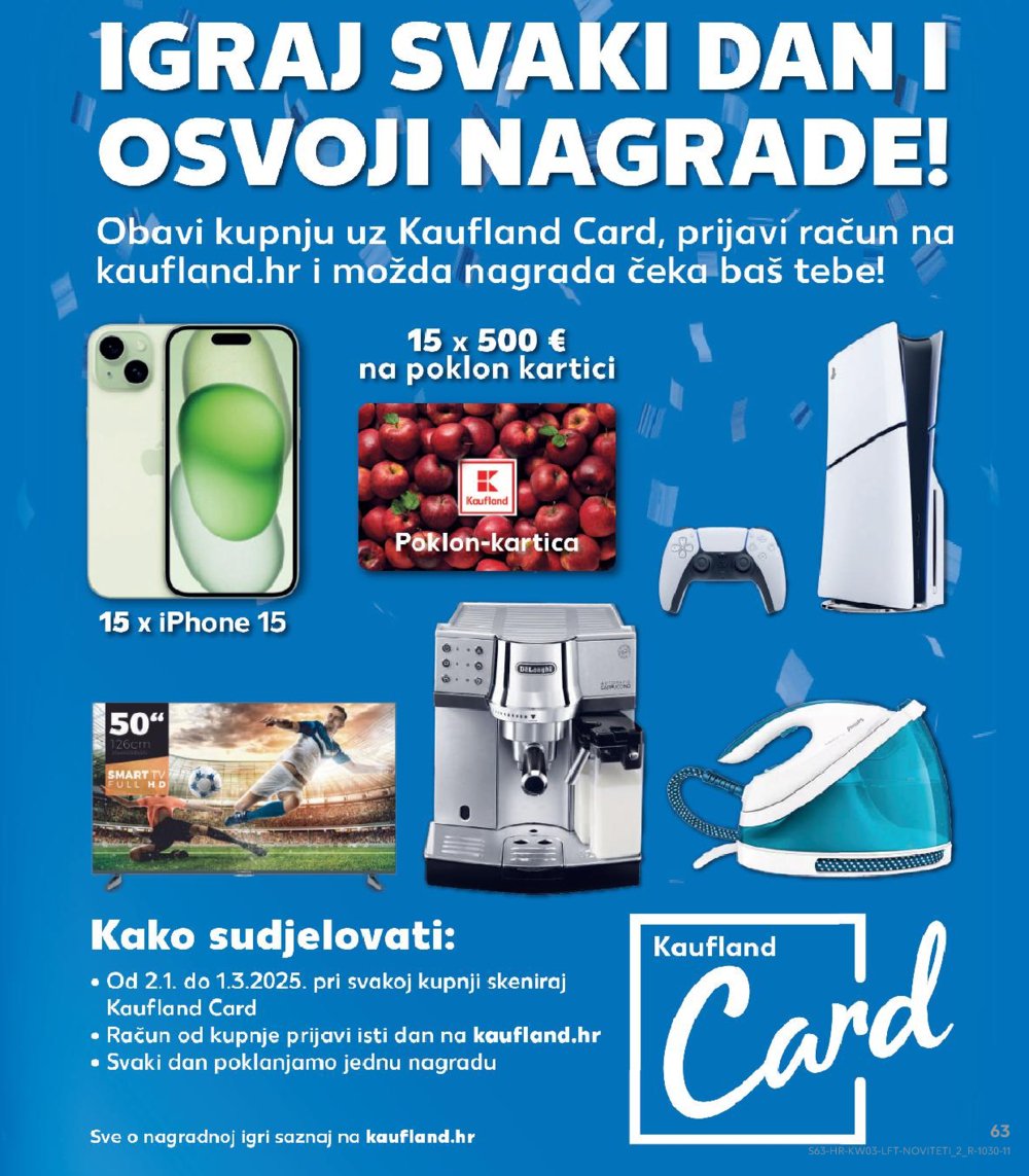 Kaufland katalog Akcija 15.01.-21.01.2025. Odabrane poslovnice