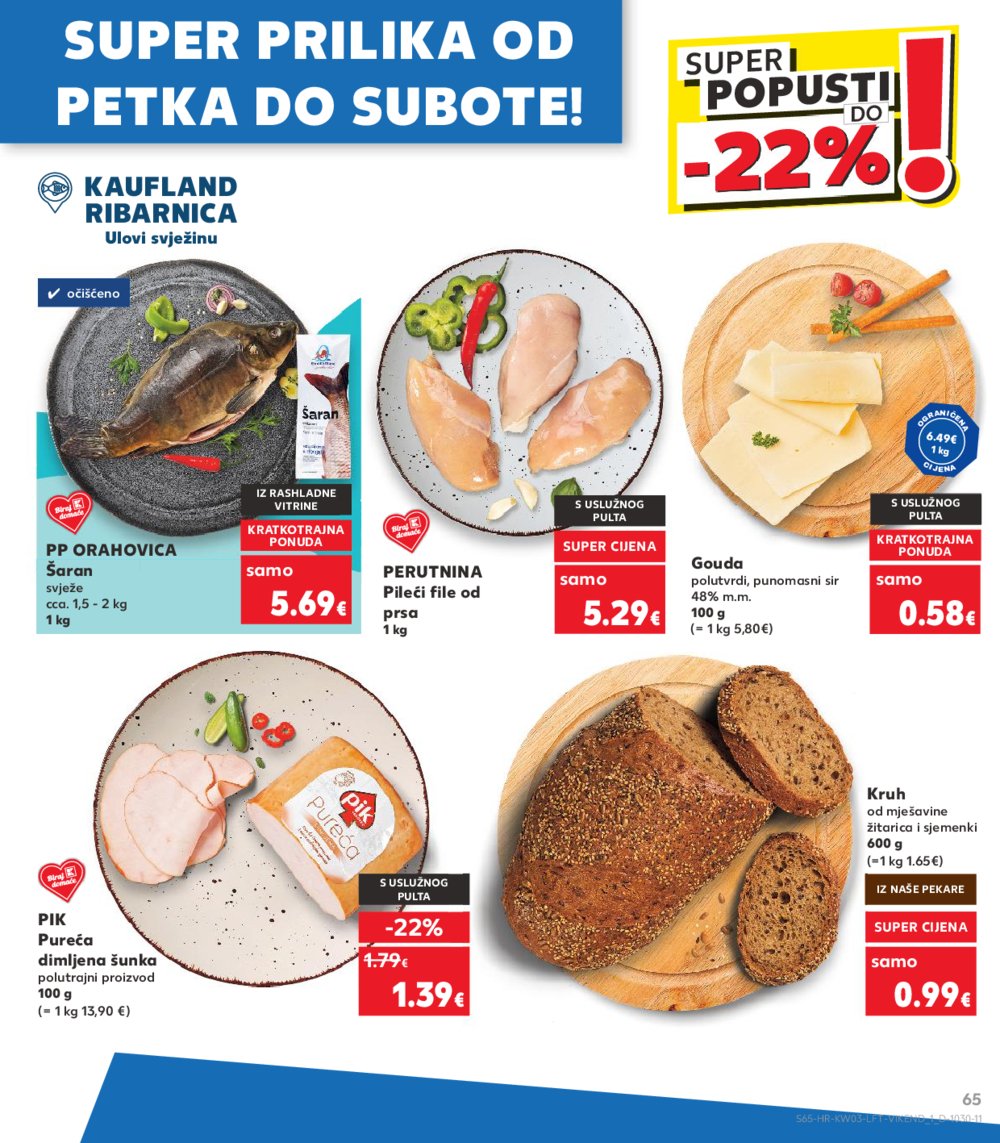 Kaufland katalog Akcija 15.01.-21.01.2025. Odabrane poslovnice