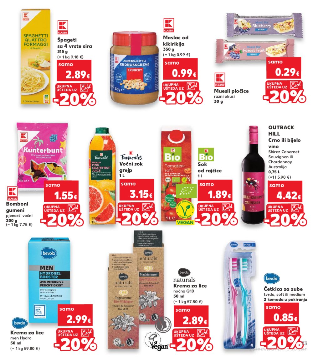 Kaufland katalog Akcija 15.01.-21.01.2025. Odabrane poslovnice