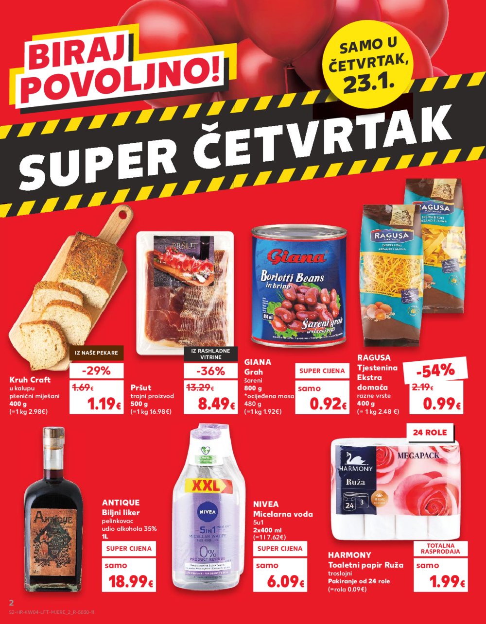 Kaufland katalog Akcija 22.01.-28.01.2025. Dugo selo