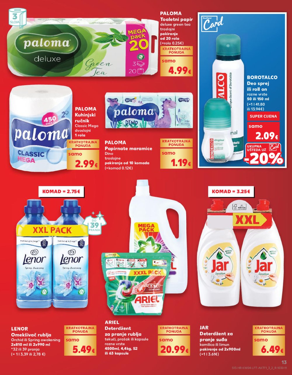 Kaufland katalog Akcija 22.01.-28.01.2025. Dugo selo