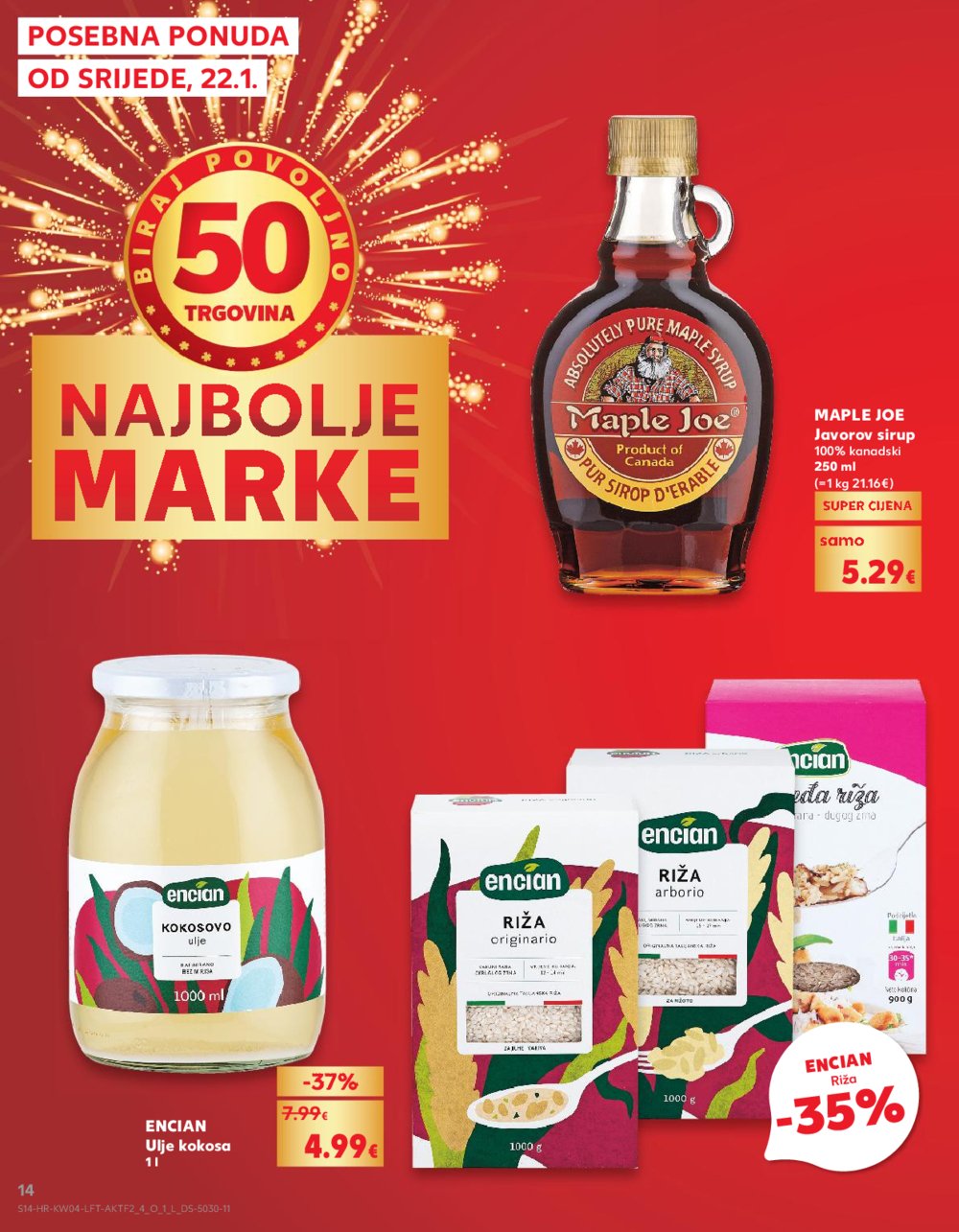 Kaufland katalog Akcija 22.01.-28.01.2025. Dugo selo