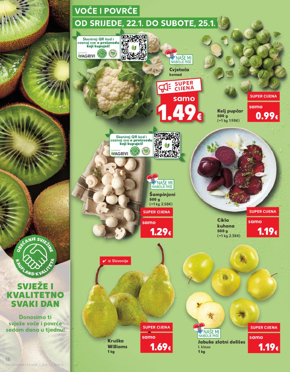 Kaufland katalog Akcija 22.01.-28.01.2025. Dugo selo