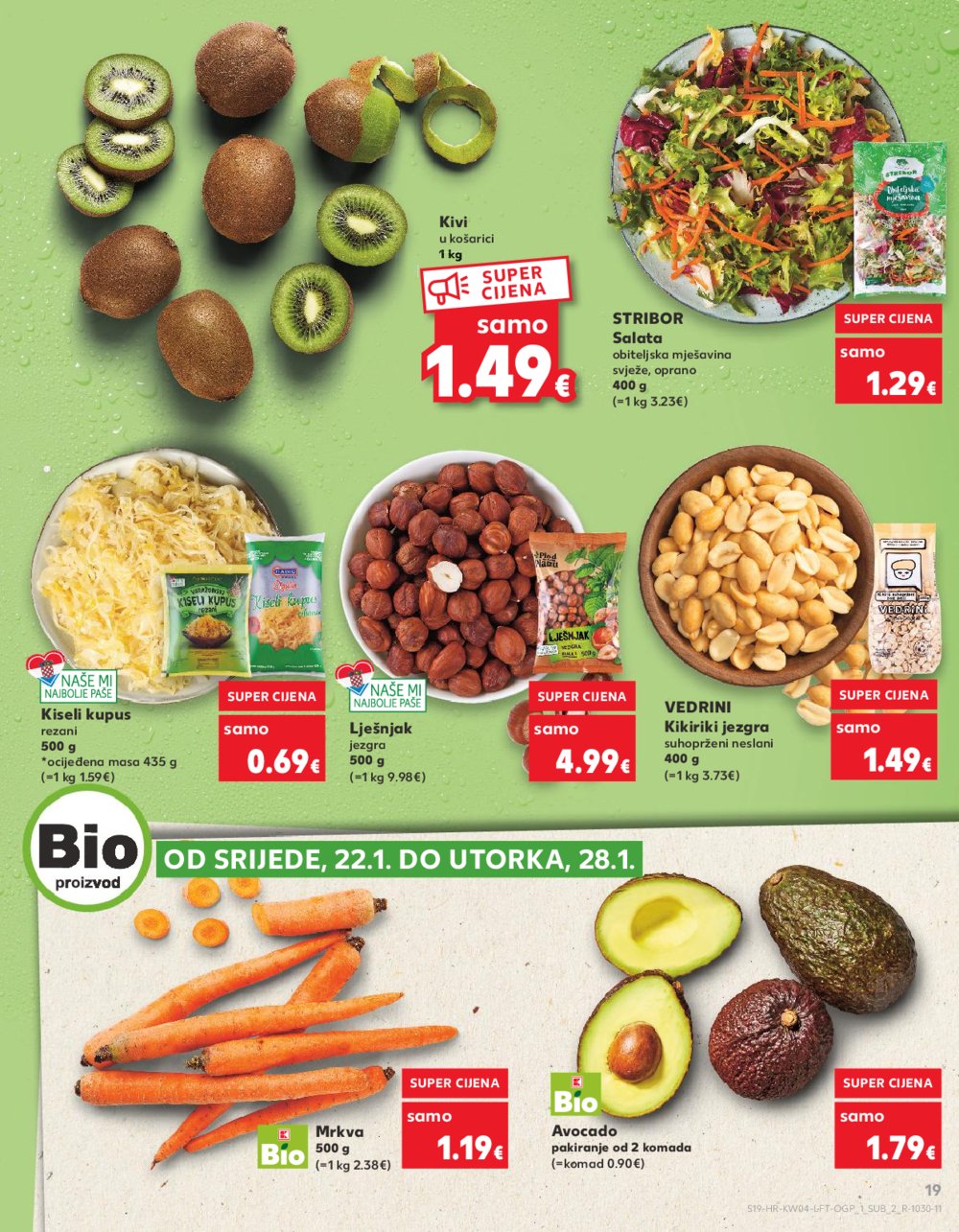 Kaufland katalog Akcija 22.01.-28.01.2025. Dugo selo