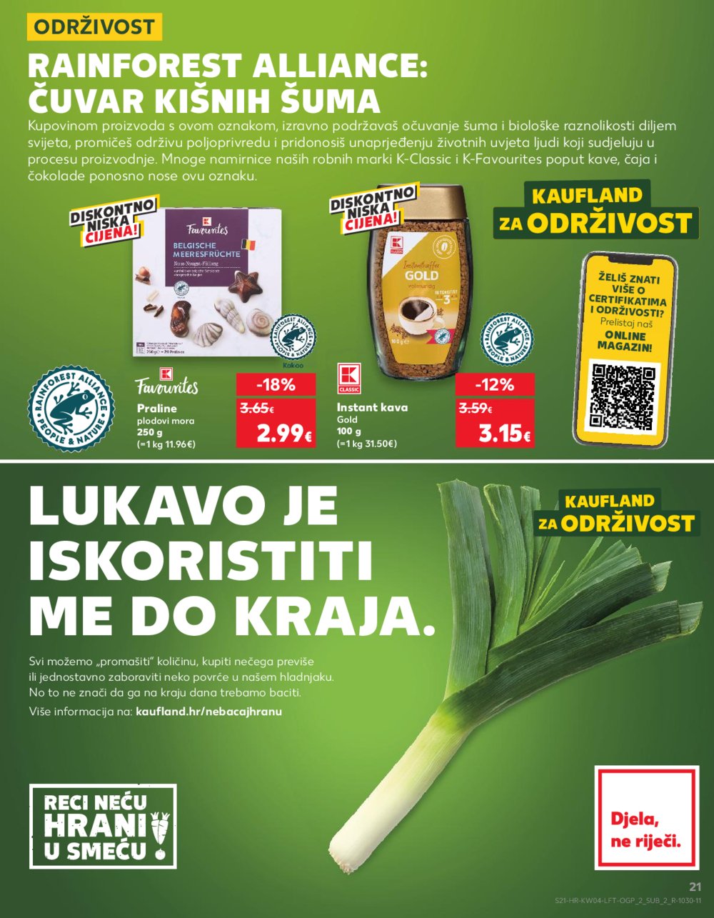 Kaufland katalog Akcija 22.01.-28.01.2025. Dugo selo