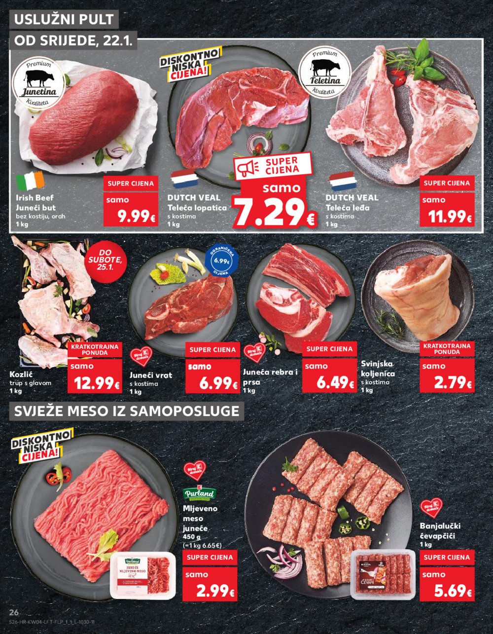 Kaufland katalog Akcija 22.01.-28.01.2025. Dugo selo