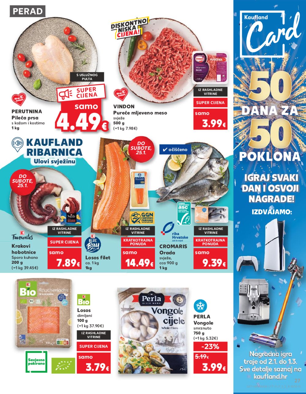 Kaufland katalog Akcija 22.01.-28.01.2025. Dugo selo