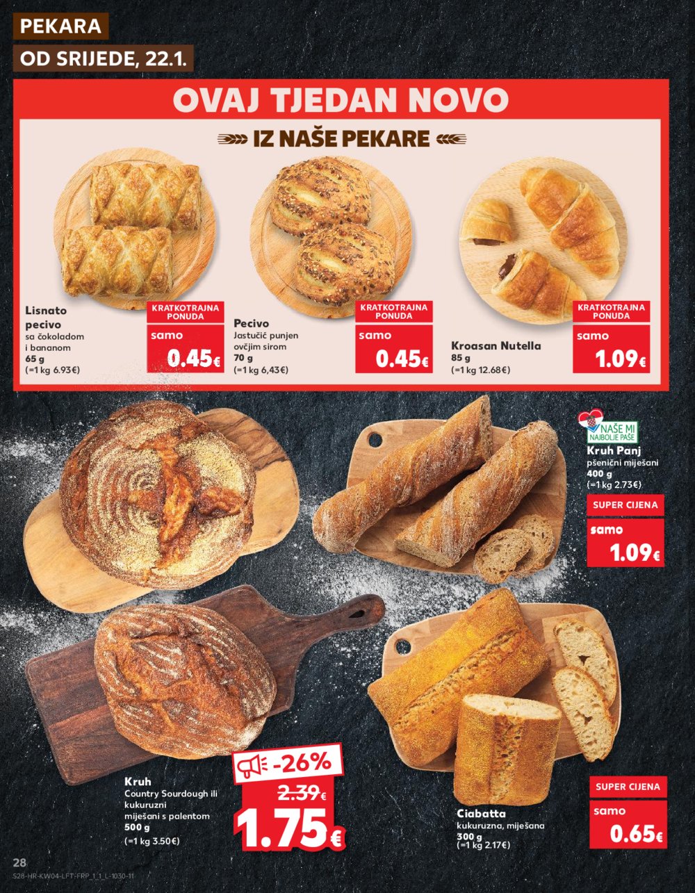 Kaufland katalog Akcija 22.01.-28.01.2025. Dugo selo