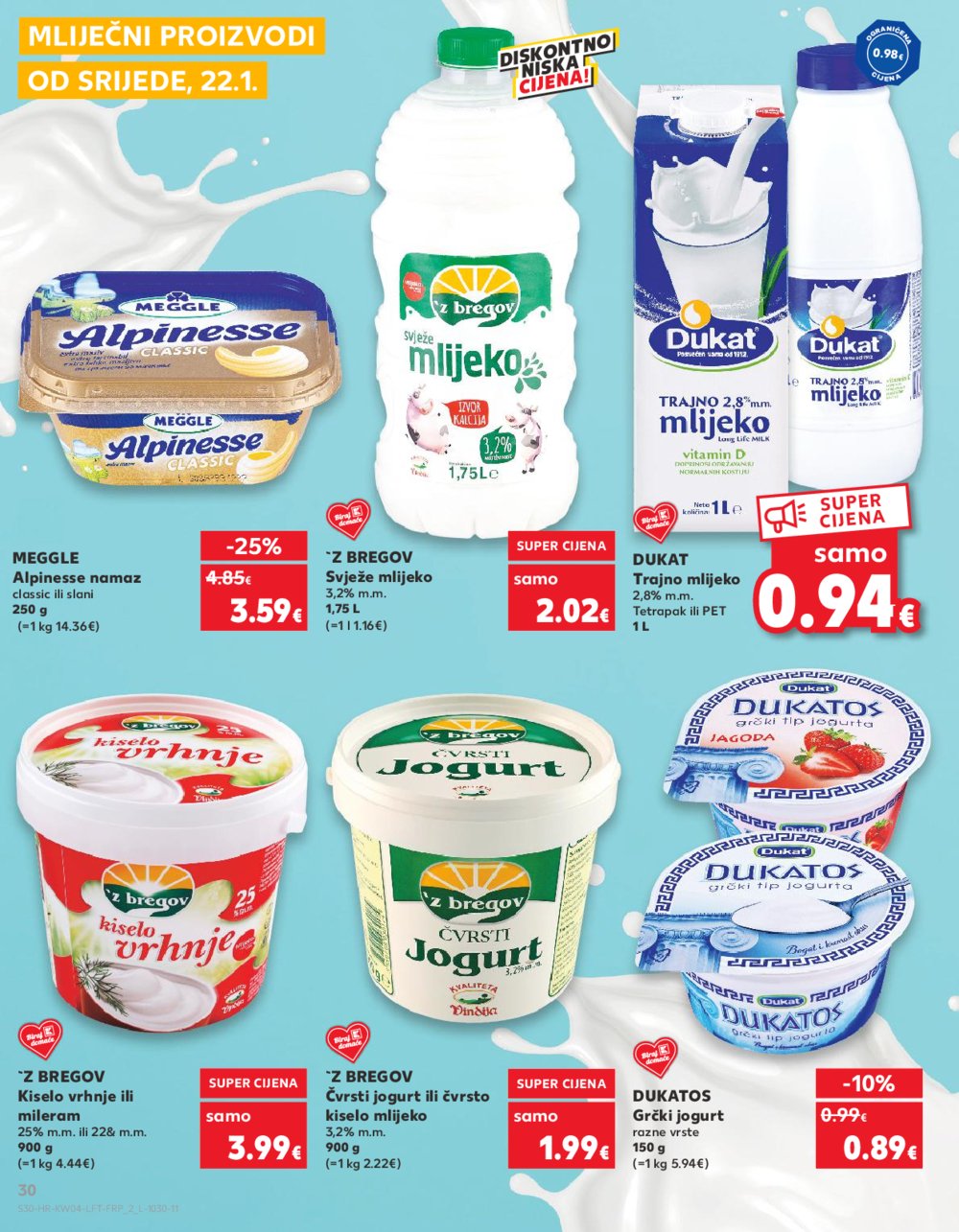 Kaufland katalog Akcija 22.01.-28.01.2025. Dugo selo