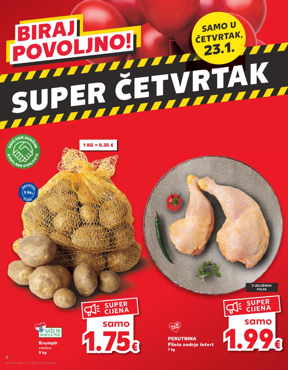 Kaufland katalog Akcija 22.01.-28.01.2025. Dugo selo