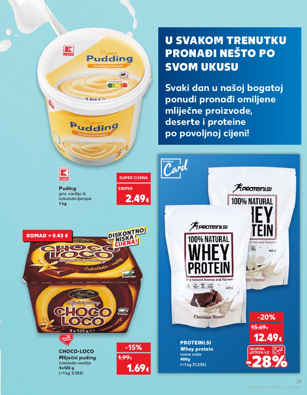 Kaufland katalog Akcija 22.01.-28.01.2025. Dugo selo