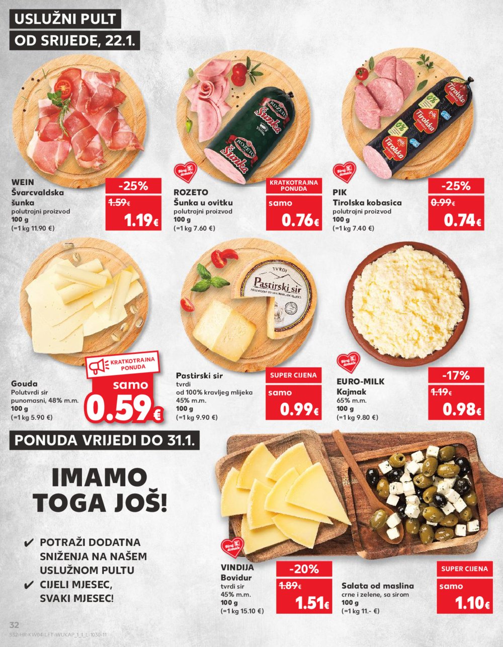 Kaufland katalog Akcija 22.01.-28.01.2025. Dugo selo