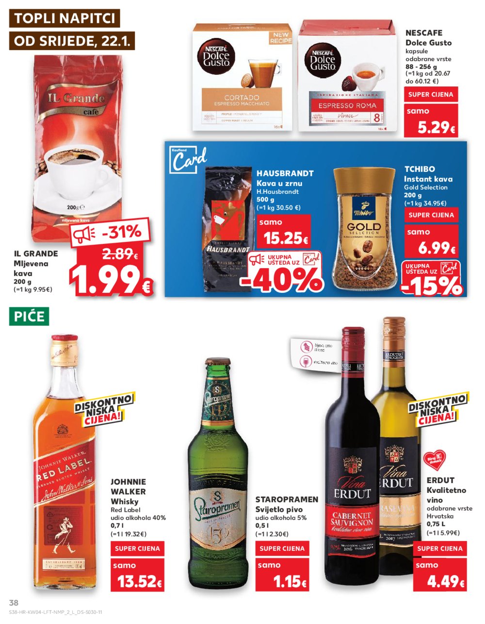 Kaufland katalog Akcija 22.01.-28.01.2025. Dugo selo