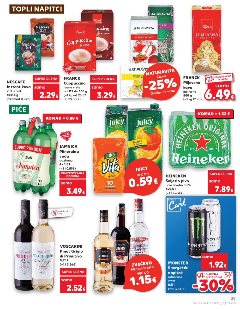 Kaufland katalog Akcija 22.01.-28.01.2025. Dugo selo