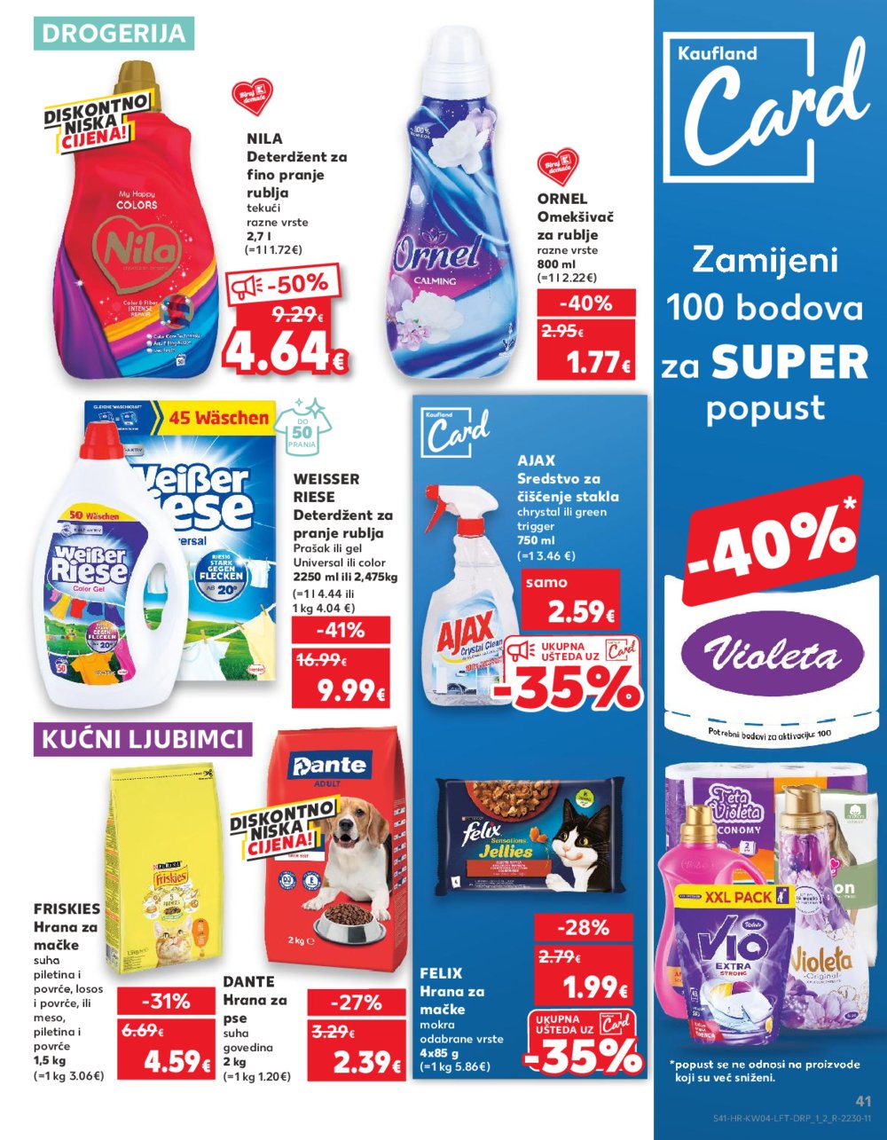 Kaufland katalog Akcija 22.01.-28.01.2025. Dugo selo