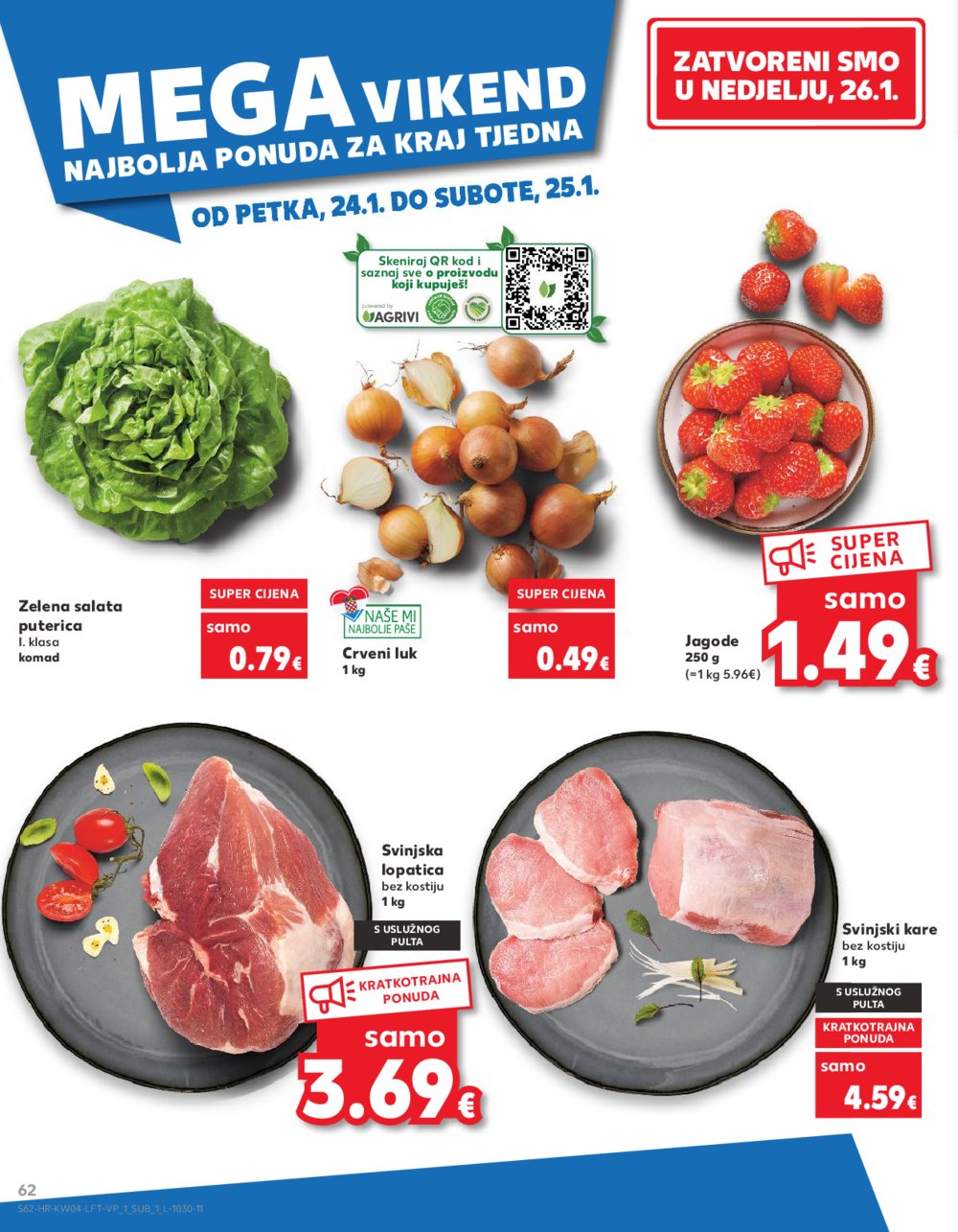 Kaufland katalog Akcija 22.01.-28.01.2025. Dugo selo