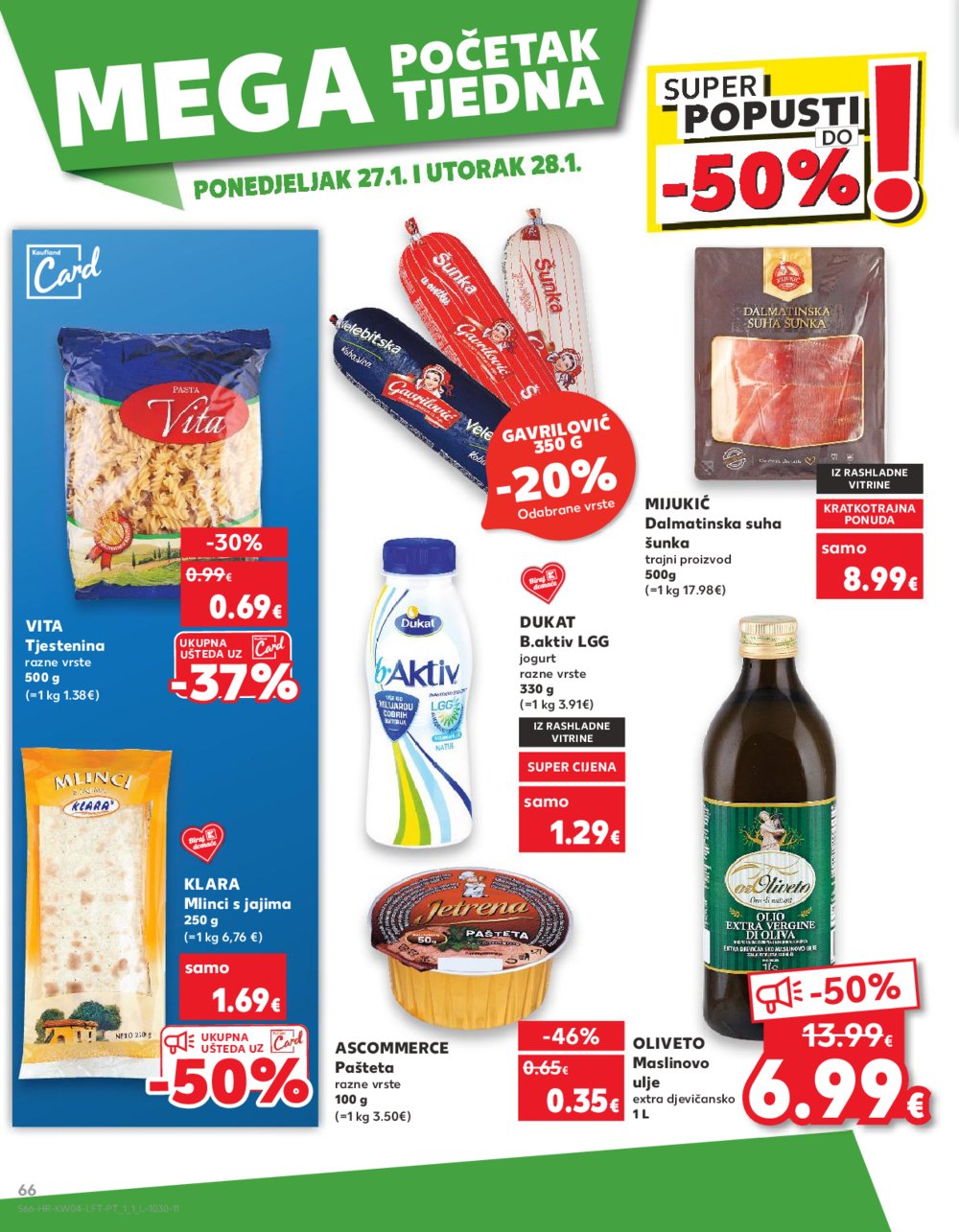 Kaufland katalog Akcija 22.01.-28.01.2025. Dugo selo