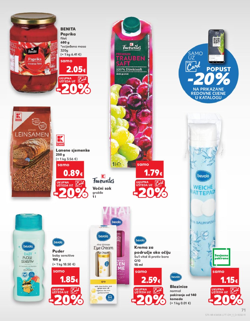 Kaufland katalog Akcija 22.01.-28.01.2025. Dugo selo