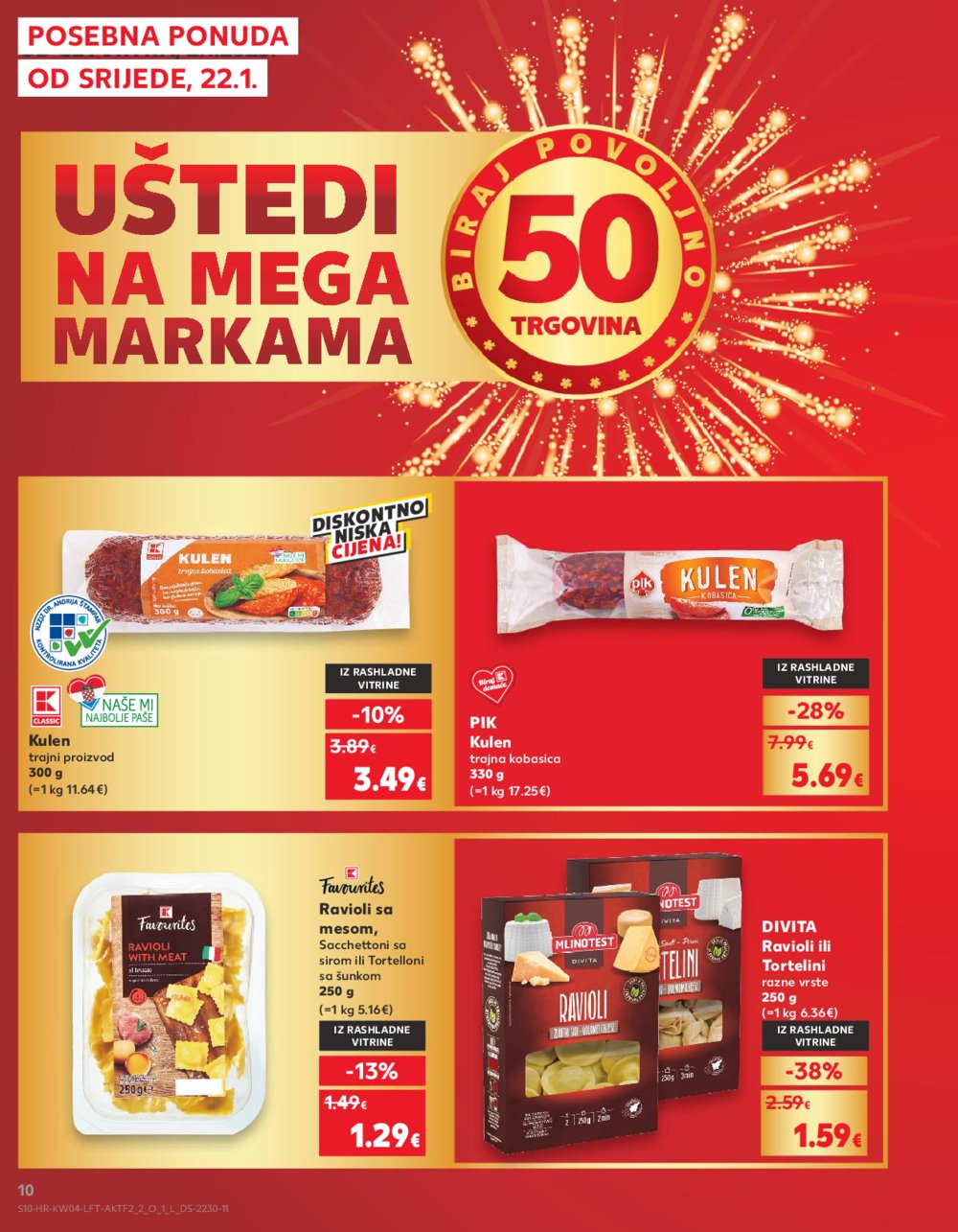 Kaufland katalog Akcija 22.01.-28.01.2025. Dugo selo