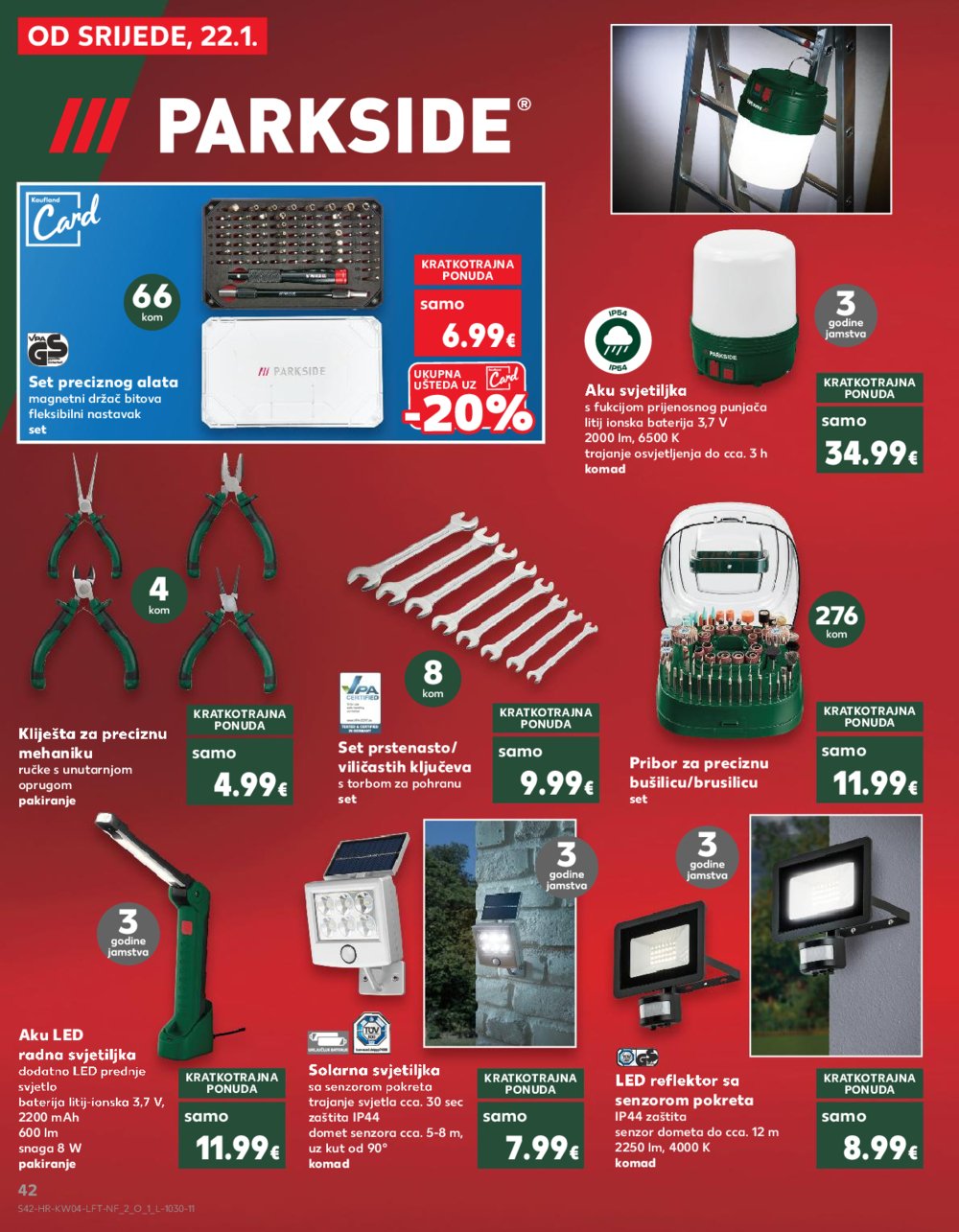 Kaufland katalog Akcija 22.01.-28.01.2025.. Odabrane poslovnice