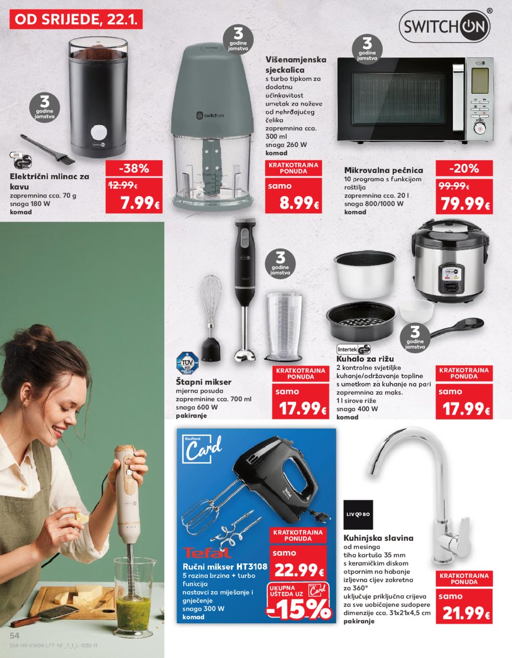 Kaufland katalog Akcija 22.01.-28.01.2025.. Odabrane poslovnice