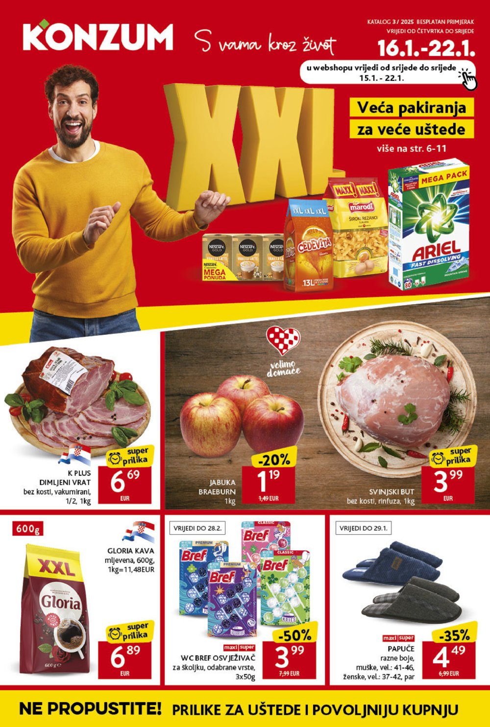 Konzum katalog Akcija 16.01.-22.01.2025.