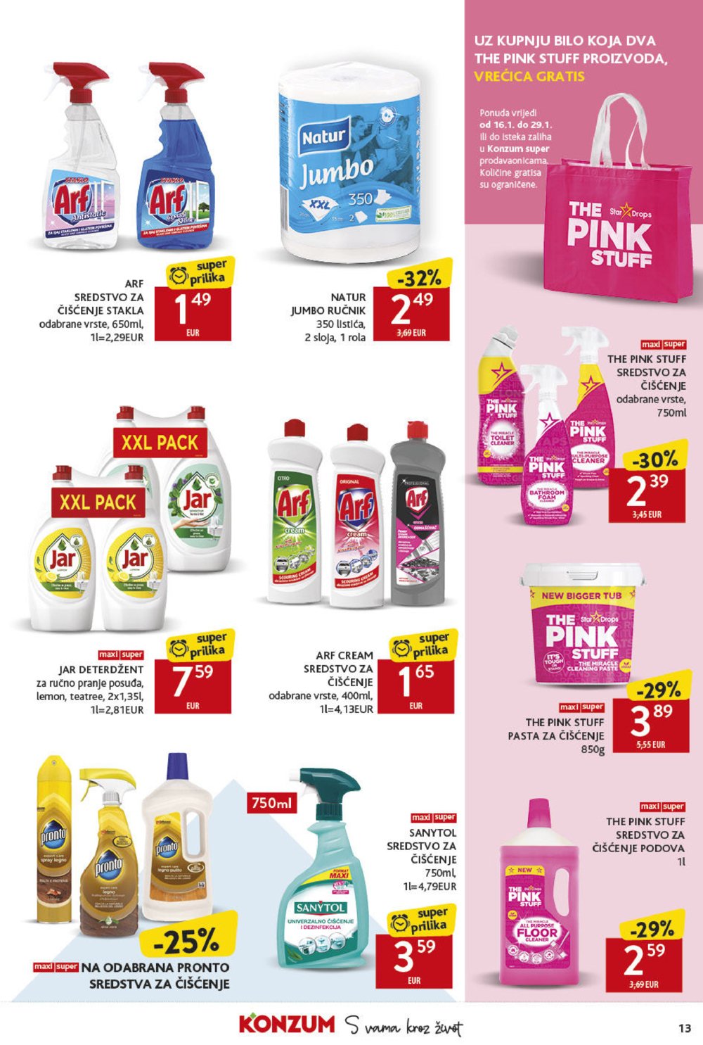 Konzum katalog Akcija 16.01.-22.01.2025.