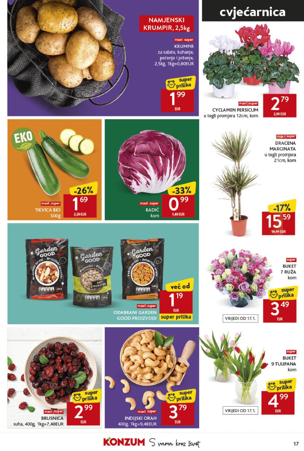 Konzum katalog Akcija 16.01.-22.01.2025.