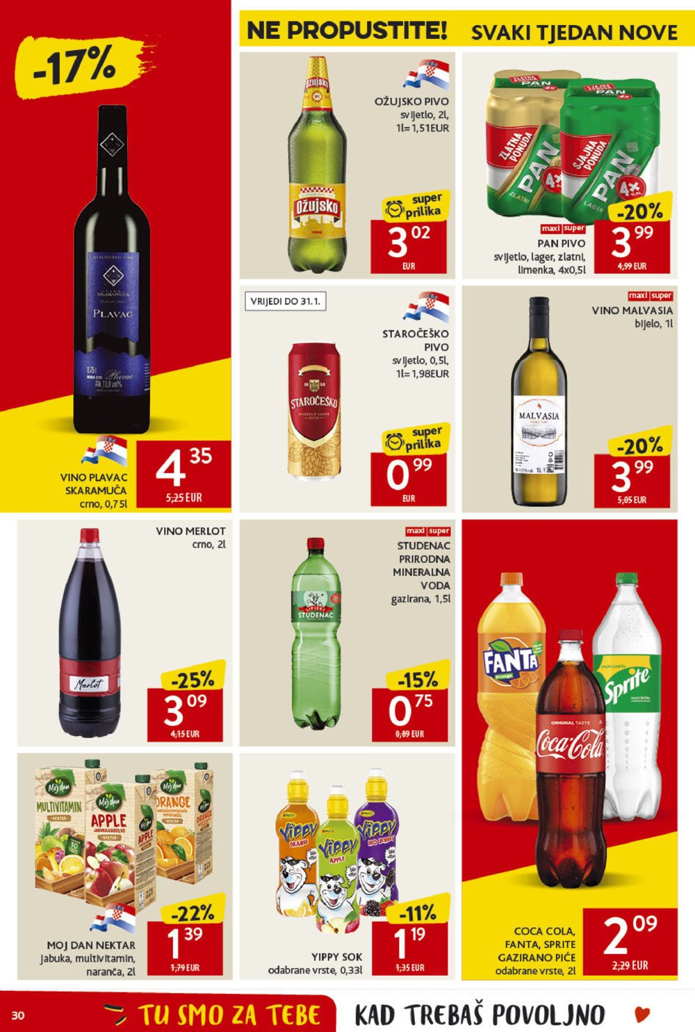 Konzum katalog Akcija 16.01.-22.01.2025.